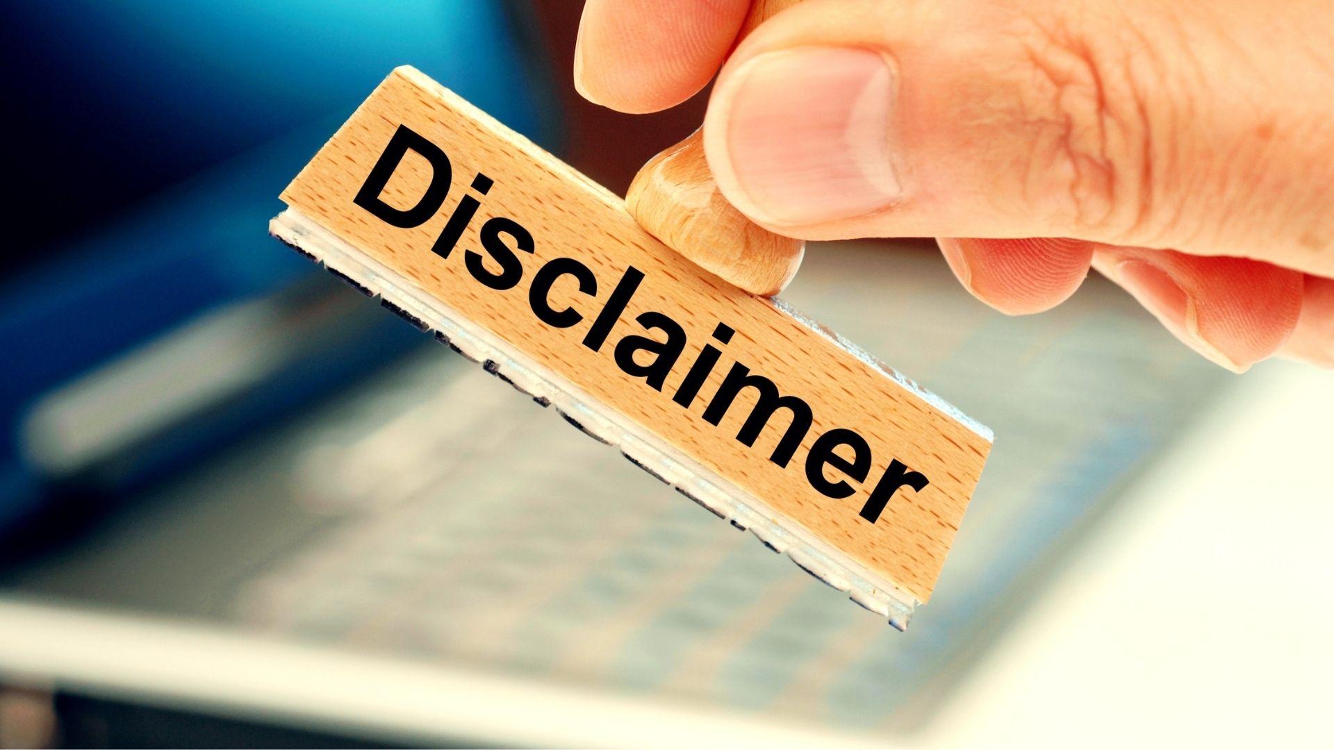 penjelasan disclaimer merupakan