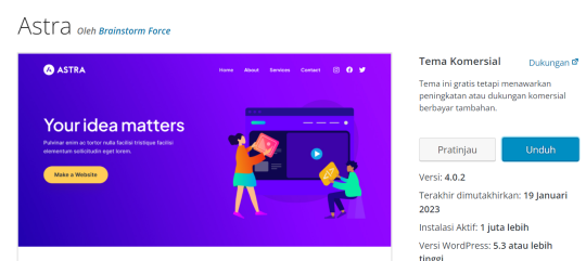 10 Template WordPress Ecommerce Terbaik dan Gratis - 2025