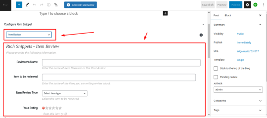 cara membuat rich snippets WordPress