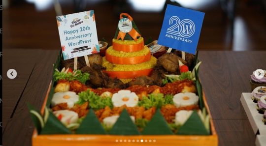 kue ulang tahun wordpress ke 20