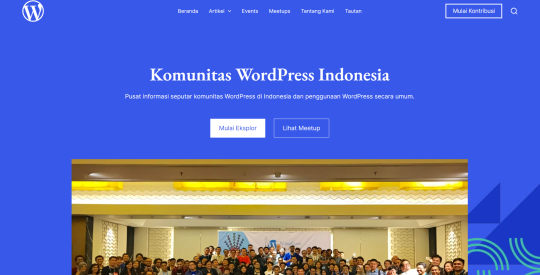 revamp wordpress komunitas