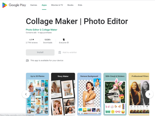 Collage maker foto editor