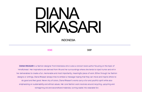 website Diana Rikasari