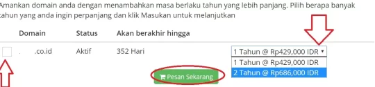 Tentukan Periode Perpanjangan