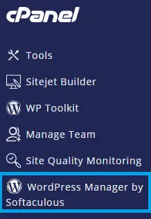 Reset Password WordPress Melalui Softaculous