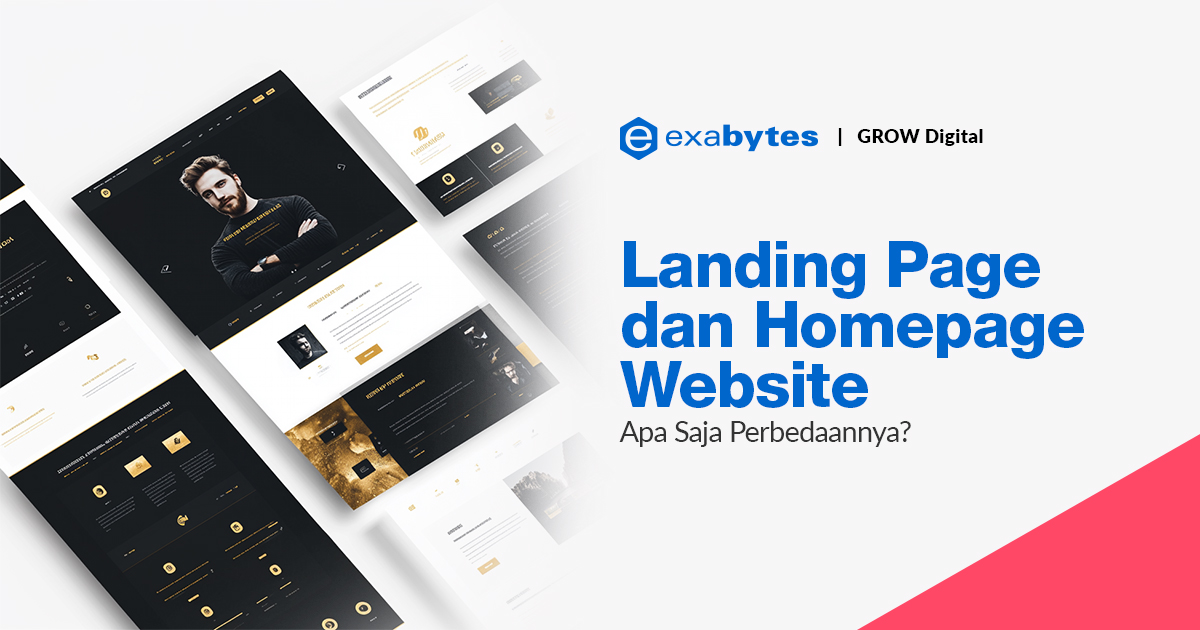 Perbedaan Landing Page dan Website, Apa Saja? - Tutorial Digital Marketing, Website, & Bisnis Online - Exabytes perbedaan landing page dan website
