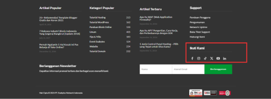 10 Contoh Footer Website dengan Desain Unik dan Menarik - Tutorial Digital Marketing, Website, & Bisnis Online - Exabytes 10 Contoh Footer Website dengan Desain Unik dan Menarik - 2025