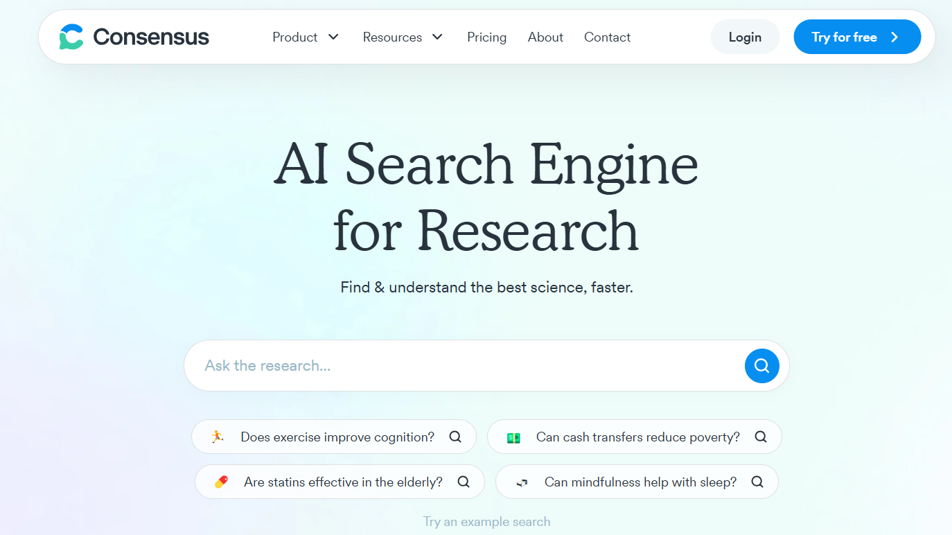 aplikasi ai terbaik consensus