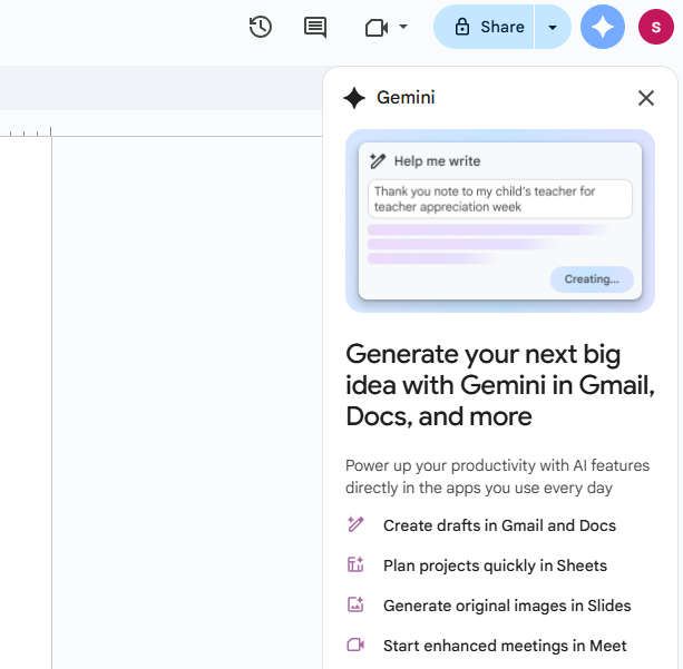 Cara Menggunakan Gemini untuk Membantu Tingkatkan Produktivitas di Google Workspace - 2025