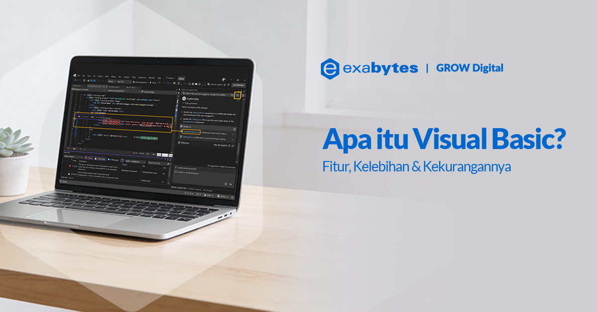 Apa itu Visual Basic? Fitur, Kelebihan & Kekurangannya - Tutorial Digital Marketing, Website, & Bisnis Online - Exabytes apa itu visual basic