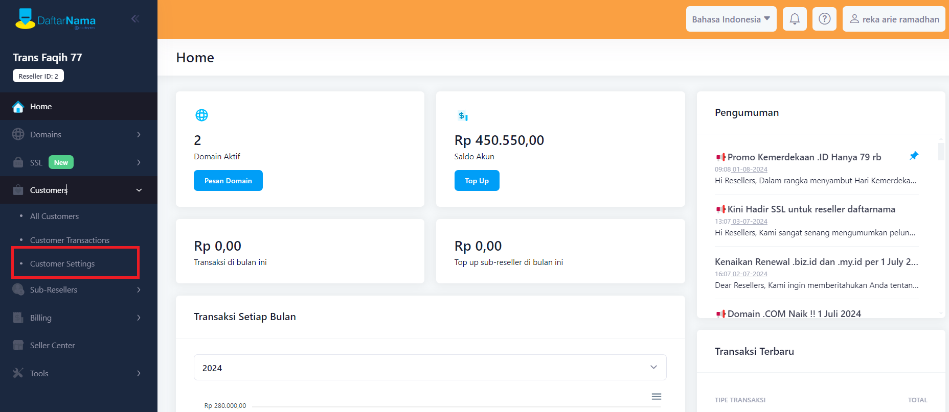 Cara Daftar Reseller Domain di Exabytes - Tutorial Digital Marketing, Website, & Bisnis Online - Exabytes Cara Daftar Reseller Domain di Exabytes - 2026