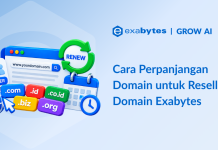 Cara Perpanjangan Domain untuk Reseller Domain Exabytes cara perpanjang domain