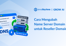 Cara Mengubah Name Server Domain untuk Reseller Domain Exabytes name server domain