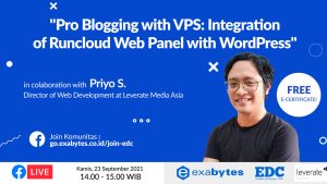 edc blogging with vps