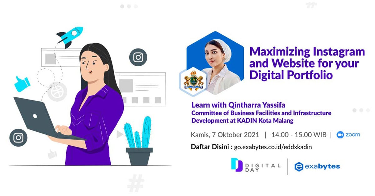 Exabytes Digital Day: “Maximizing Instagram and Website for your Digital Portfolio”