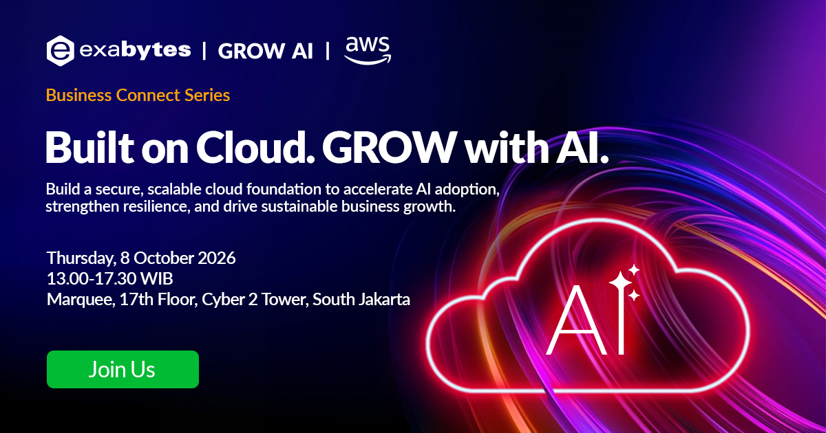 1200 x 630-2 Exabytes: Built on Cloud. GROW with AI.