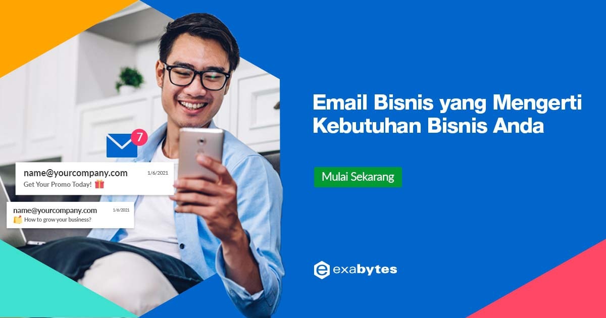 Email Hosting Profesional - Fitur Beragam, Anti Spam, Disc. 30%
